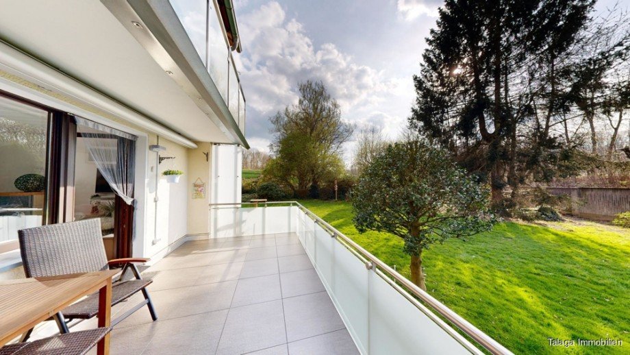 Balkon Terrasse - 3 Erdgeschosswohnung Bochum