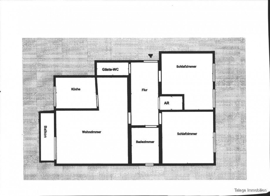 Grundriss Etagenwohnung Herne