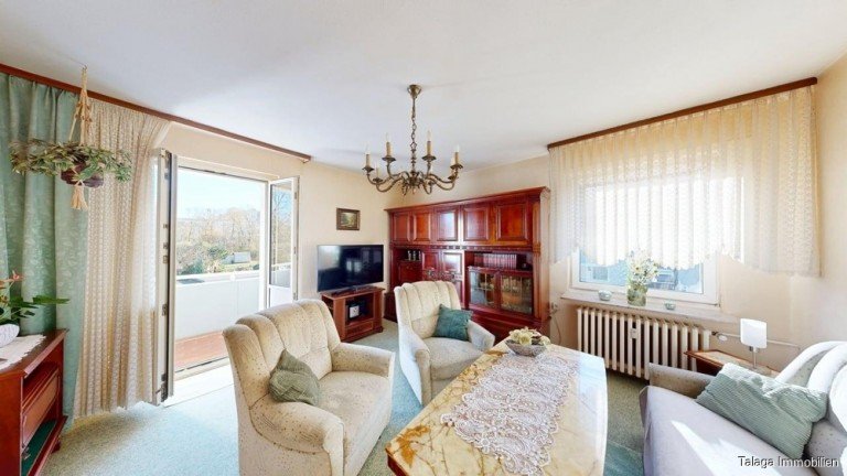 Wohnzimmer Bild 2 Herne Etagenwohnung !!! Ruhig wohnen, schnell im Gr�nen - 3-Zimmer-Wohnung nahe Stadtgarten !!!