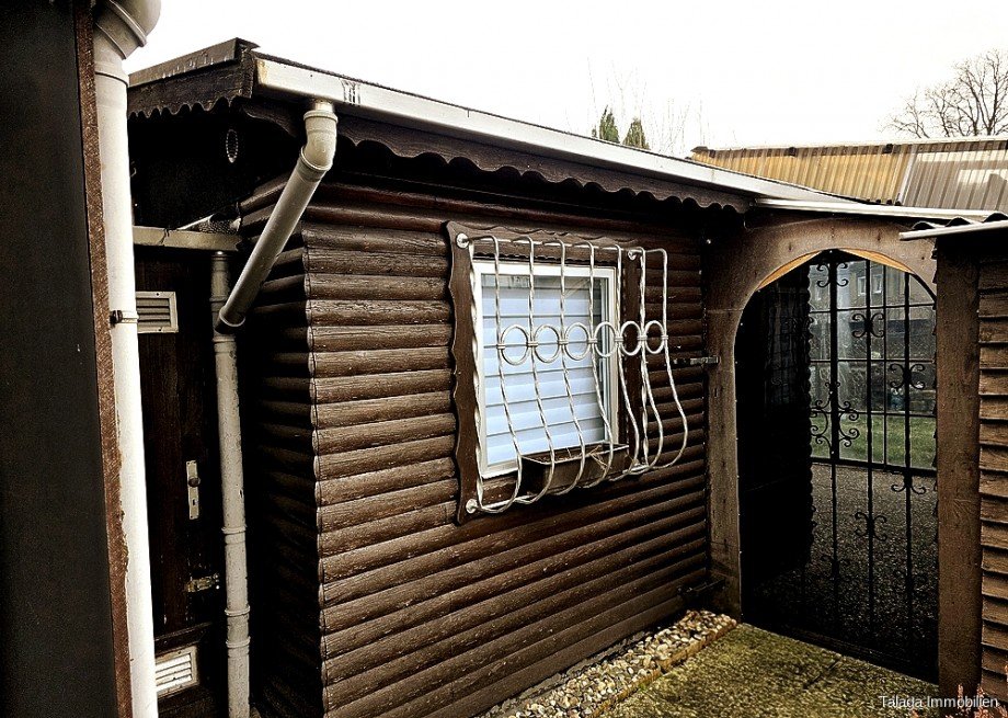 Gartenh�tte au�en Erdgeschosswohnung Herne