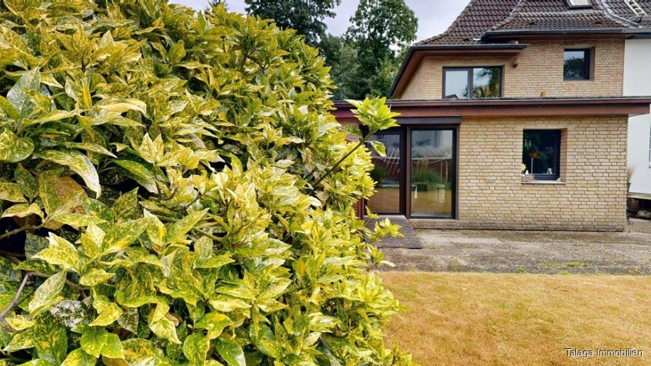 R�ckansicht Haus Einfamilienhaus Herne