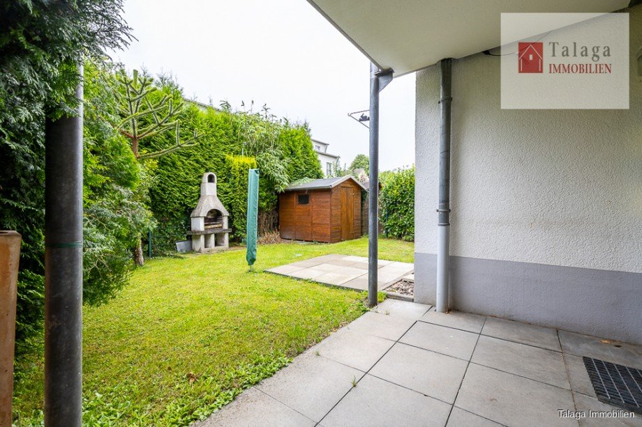 Blick von der Terrasse in den Garten Erdgeschosswohnung Oer-Erkenschwick