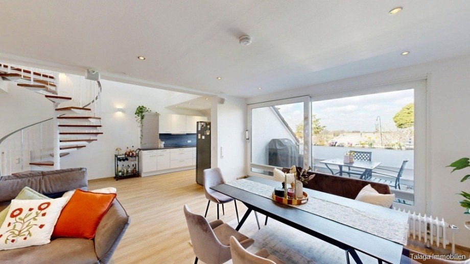 Wohn-Essbereich Bild 3 Loft-Studio-Atelier Bochum