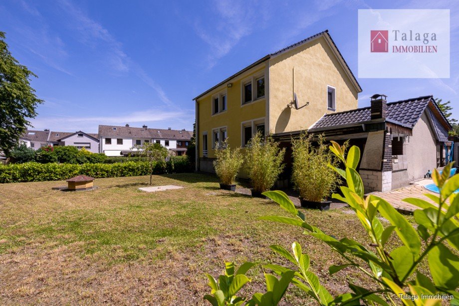Gartenansicht Einfamilienhaus Bergkamen