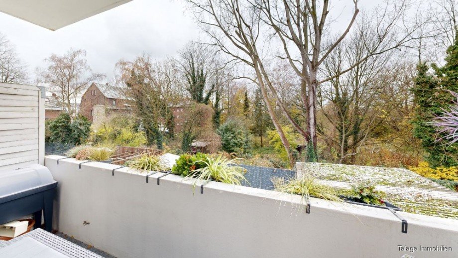 Aussicht vom Balkon Etagenwohnung Herne