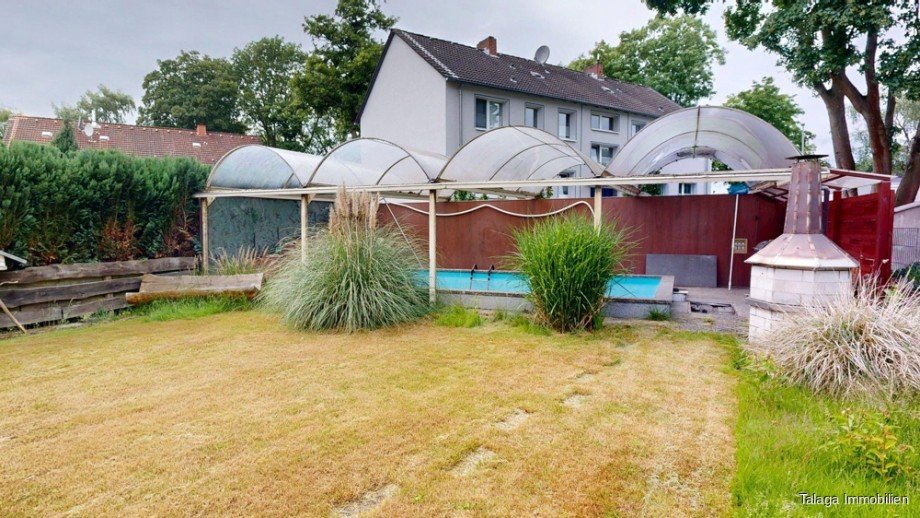 Garten mit Pool Bild 2 Einfamilienhaus Herne