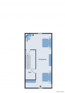 Grundriss DG !!! Hier ist Ihre neue Wohlf�hl-Oase - mit viel Platz f�r Ihre Liebsten !!!