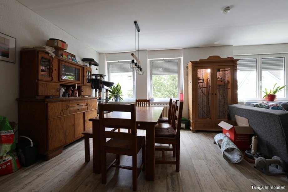 Essbereich im Wohnzimmer Etagenwohnung Castrop-Rauxel