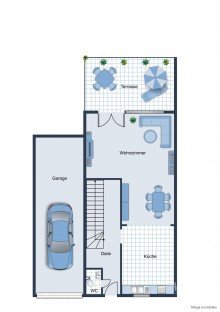 Grundriss EG !!! Hier ist Ihre neue Wohlf�hl-Oase - mit viel Platz f�r Ihre Liebsten !!!