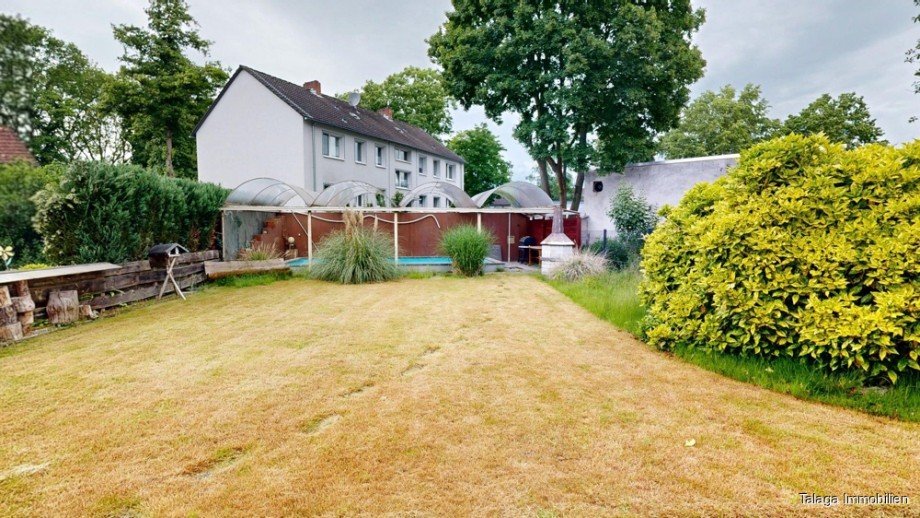 Garten mit Pool Bild 1 Einfamilienhaus Herne