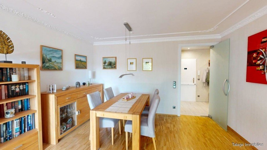 Essbereich im Wohnzimmer Bild 1 Etagenwohnung Herne