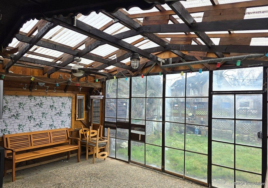 Gartenh�tte innen Erdgeschosswohnung Herne