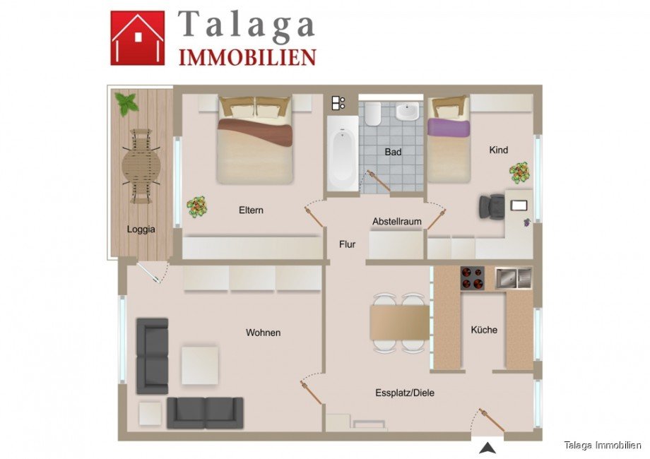 Grundriss Etagenwohnung Herne