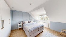 Schlafzimmer Bild 1 !!! Den Blick �bers Weitmarer Holz genie�en - ein offenes Wohnkonzept, das einfach �berzeugt !!!