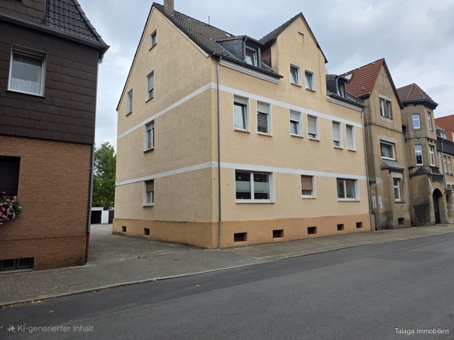Haus und Nachbarbebauung Mehrfamilienhaus Herne