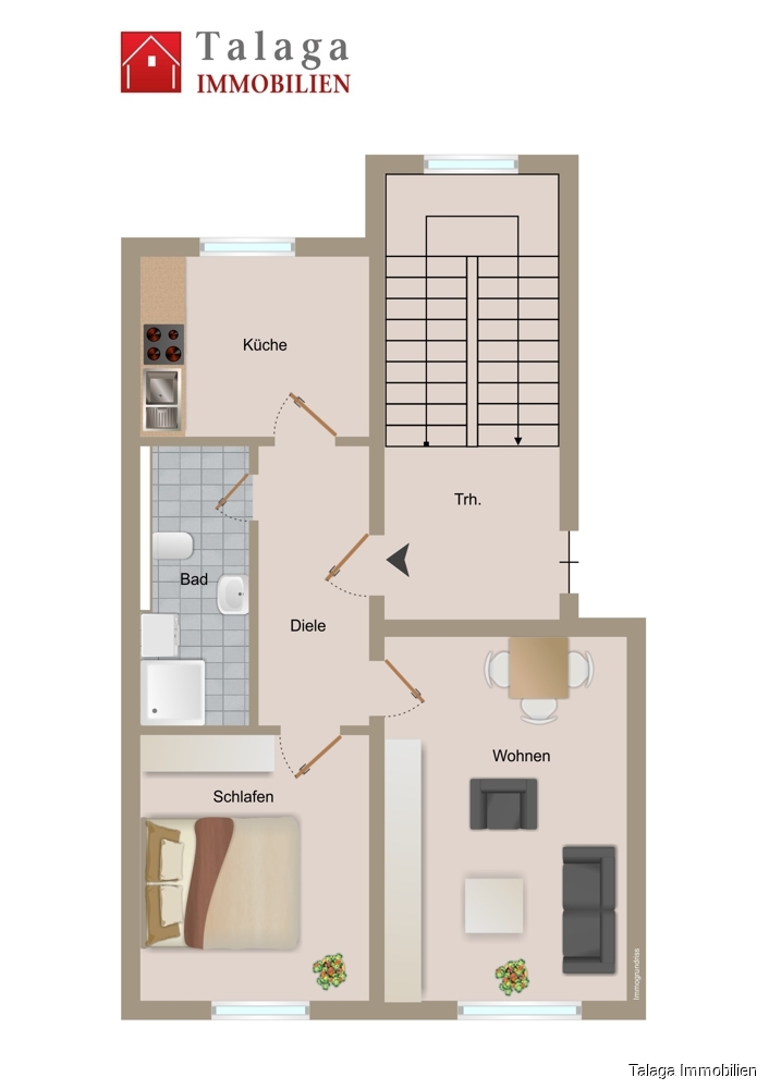Grundriss Etagenwohnung Herne