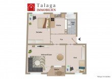 Grundriss !!! 3-Zimmer-Erdgeschosswohnung in Herne-Eickel. Sofort verf�gbar !!!